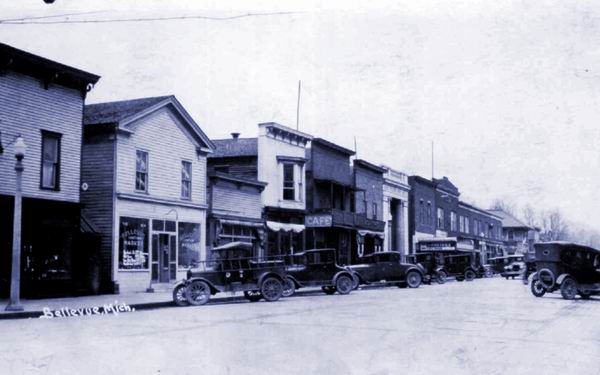 Bellevue Theatre (Our Theatre, Strand) - Old Postcard (newer photo)